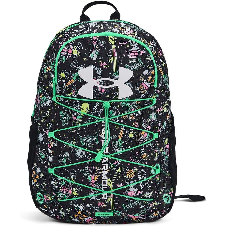image:imageUnder Armour Hustle Sport Backpack299 Vapor Green  Black  White