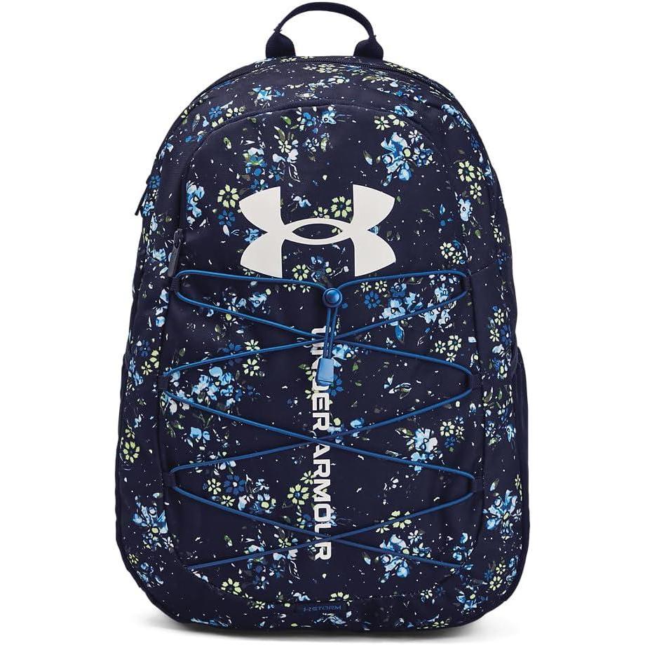 image:imageUnder Armour Hustle Sport Backpack412 Midnight Navy Midnight Navy White Clay