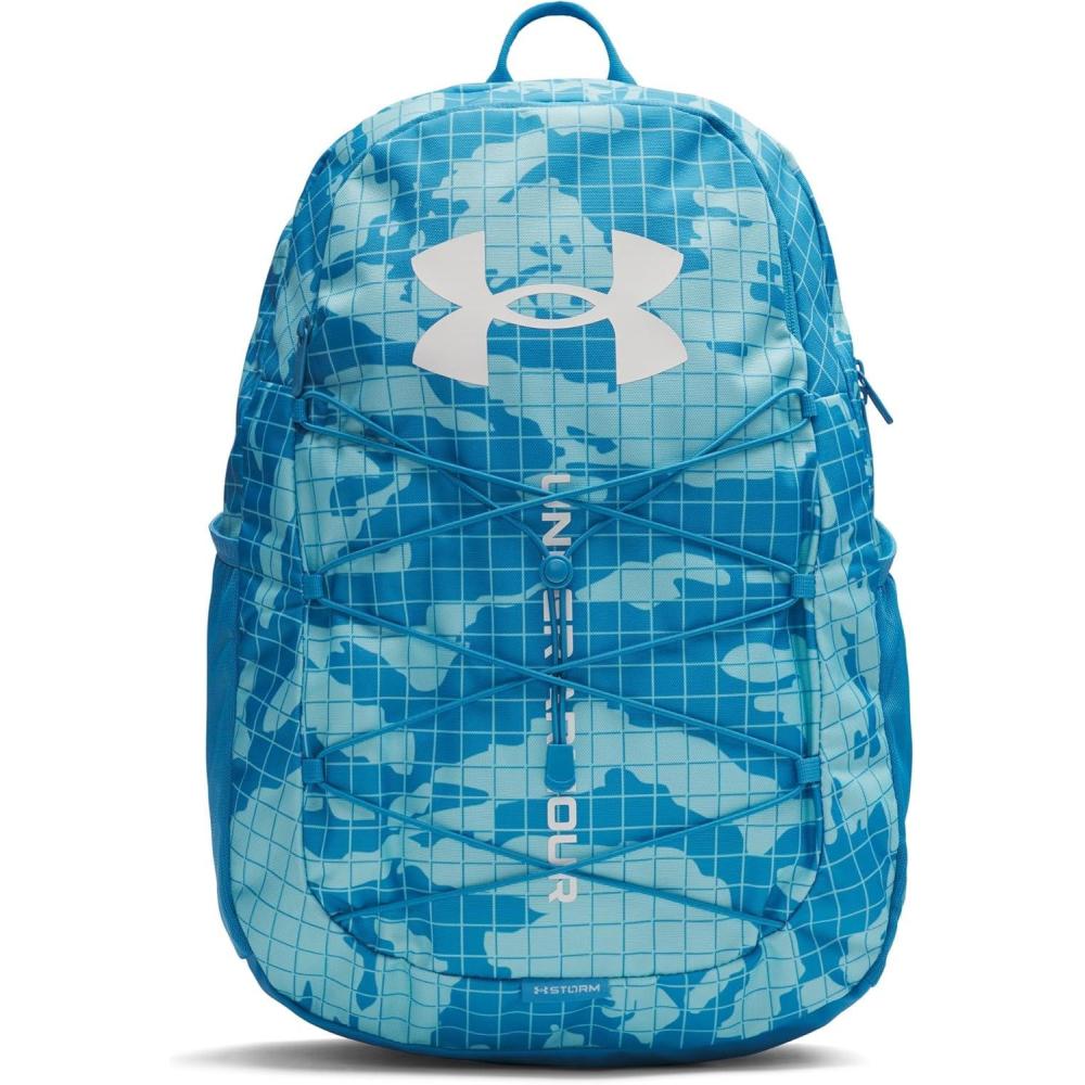 image:imageUnder Armour Hustle Sport Backpack452 Ether Blue Ether Blue White