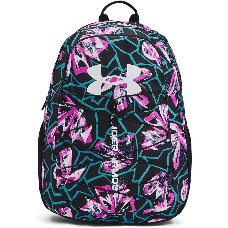 image:imageUnder Armour Hustle Sport Backpack572 Vivid Magenta  Black  White