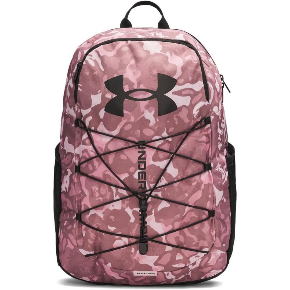 image:imageUnder Armour Hustle Sport Backpack647 Prime Pink  Black  Black