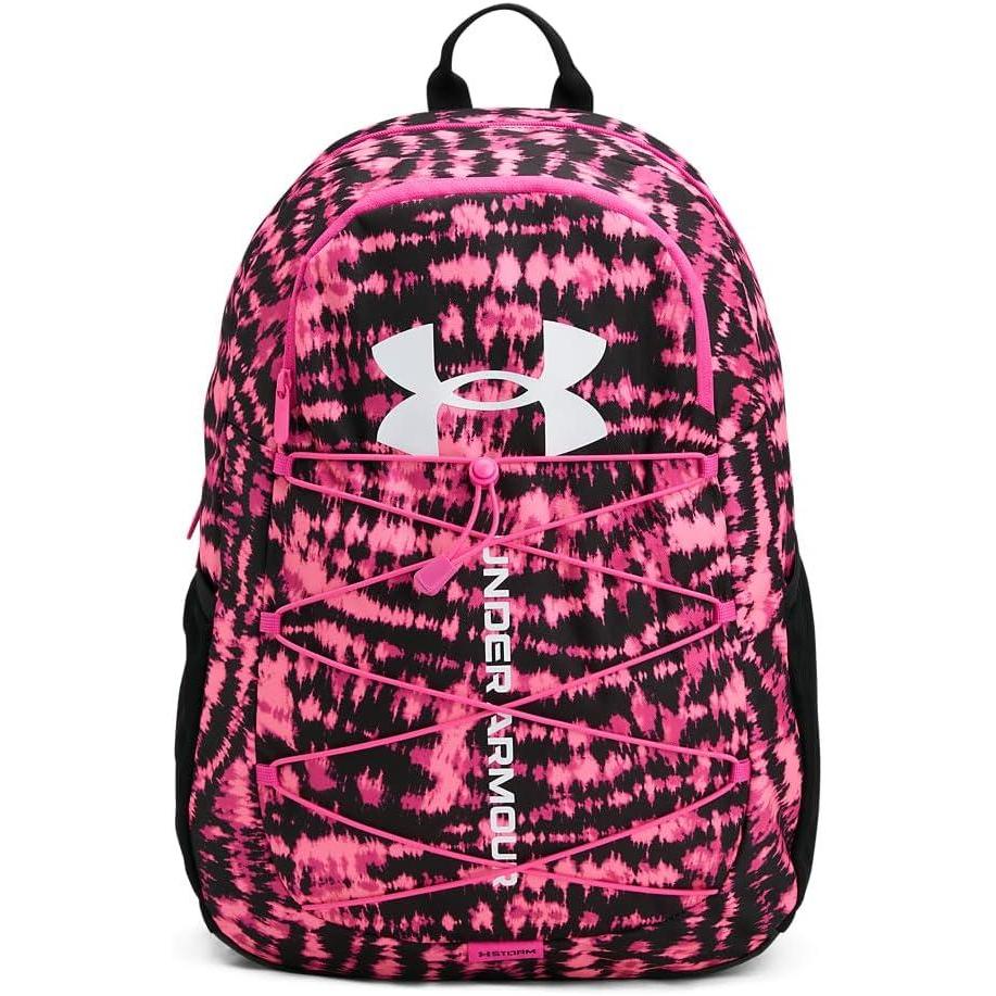 image:imageUnder Armour Hustle Sport Backpack682 Fluo Pink Black White
