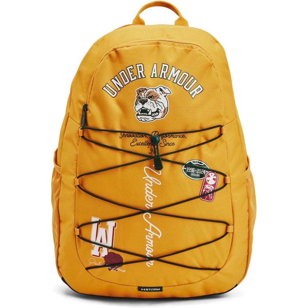 image:imageUnder Armour Hustle Sport Backpack711 Golden Yellow Golden Yellow White