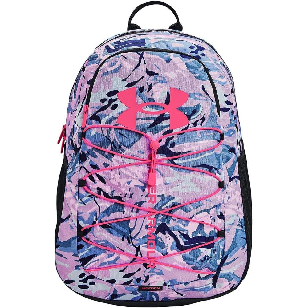 image:imageUnder Armour Hustle Sport BackpackBlack 002Cerise