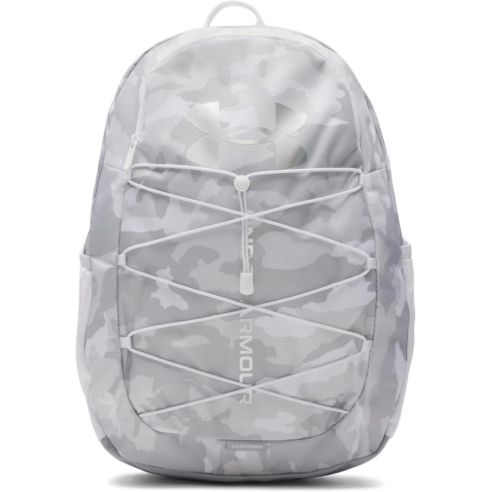 image:imageUnder Armour Hustle Sport BackpackMod Gray Mod Gray Metallic Silver