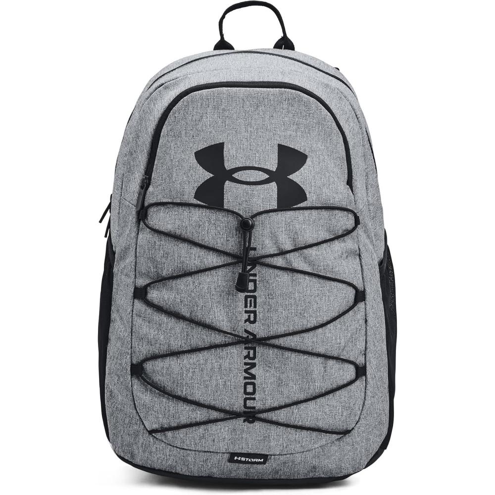 image:imageUnder Armour Hustle Sport BackpackPitch Gray Medium Heather 012Black