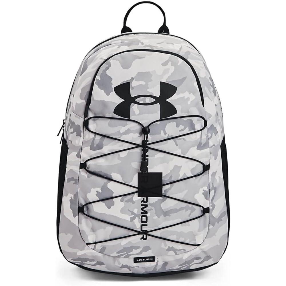 image:imageUnder Armour Hustle Sport BackpackWhite 100Black