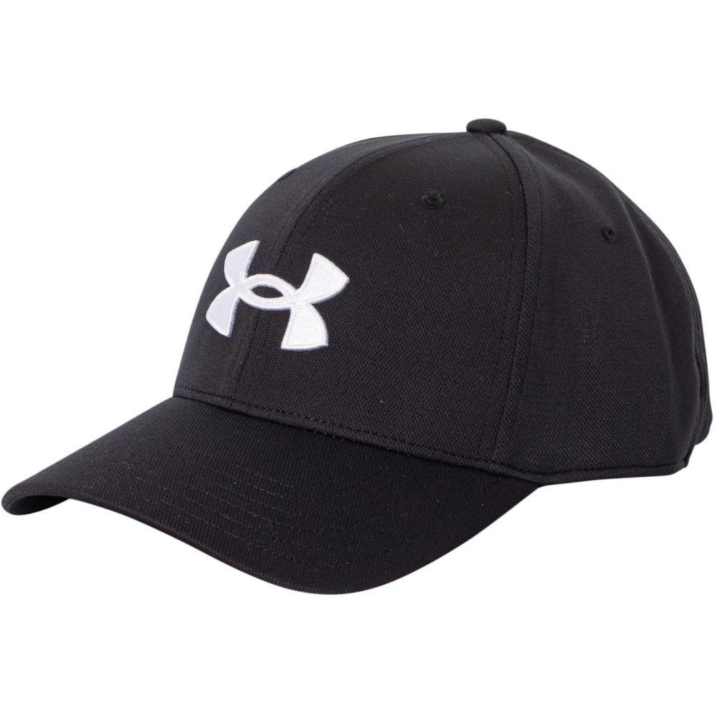 image:imageUnder Armour Mens Blitzing Cap Adjustable001 Black White
