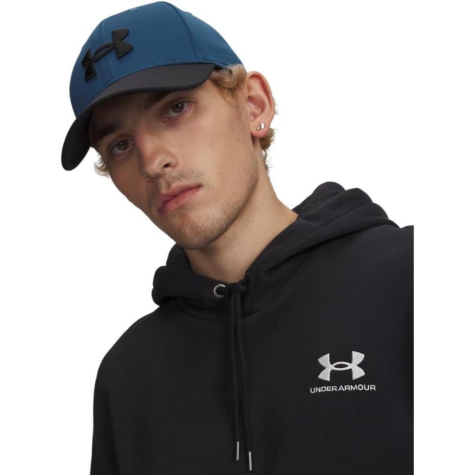 image:imageUnder Armour Mens Blitzing Cap Adjustable498 Wham Blue Black Black