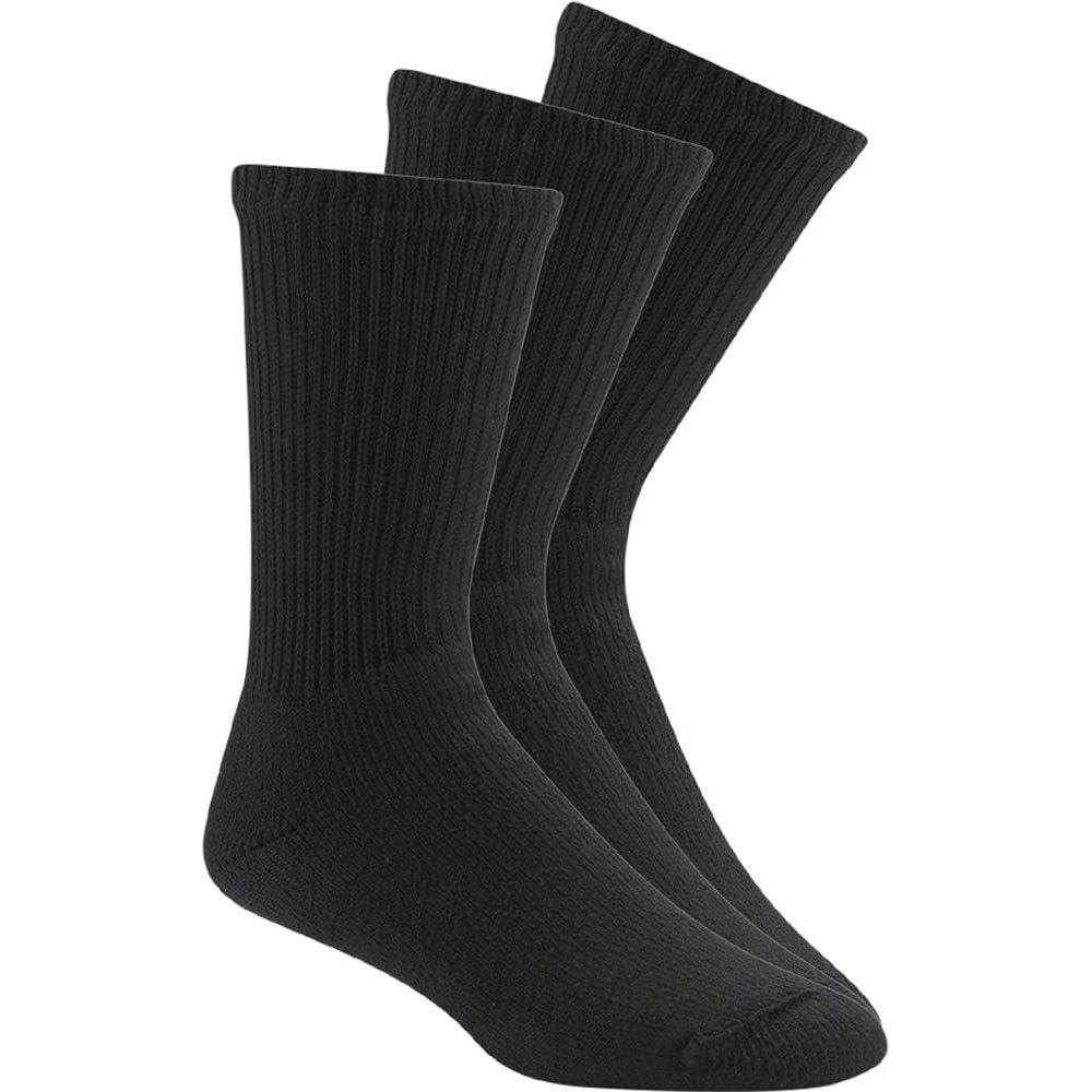 image:imageWigwam King Cotton Crew 3Pack SocksBlack
