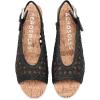 Aerosoles womens Cornelia(Black Embossed Raffia)