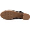 Aerosoles womens Cornelia(Black Embossed Raffia)