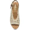 Aerosoles womens Cornelia(Natural/Tan Embroidered Raffia)