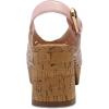 Aerosoles womens Cornelia(Pale Pink Embroidered Raffia)