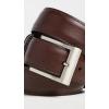 Allen Edmonds Men’s Wide Basic Dress Belt(Mahogany Leather)