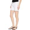 KUT from the Kloth Gidget Fray Jean Shorts(Optic White)