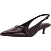 Dark Red Patent 600
