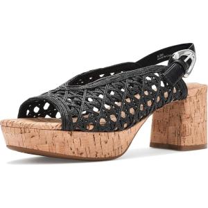 Aerosoles womens Cornelia(Black Embossed Raffia)
