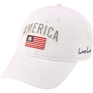 Black Clover American Crew 1 Adjustable Hat – Unisex Cap – Woven Label Flag – Eyelets for Ventilation White Hat/3d Stitch Lettering/American Flag Woven Patch One Size One Size