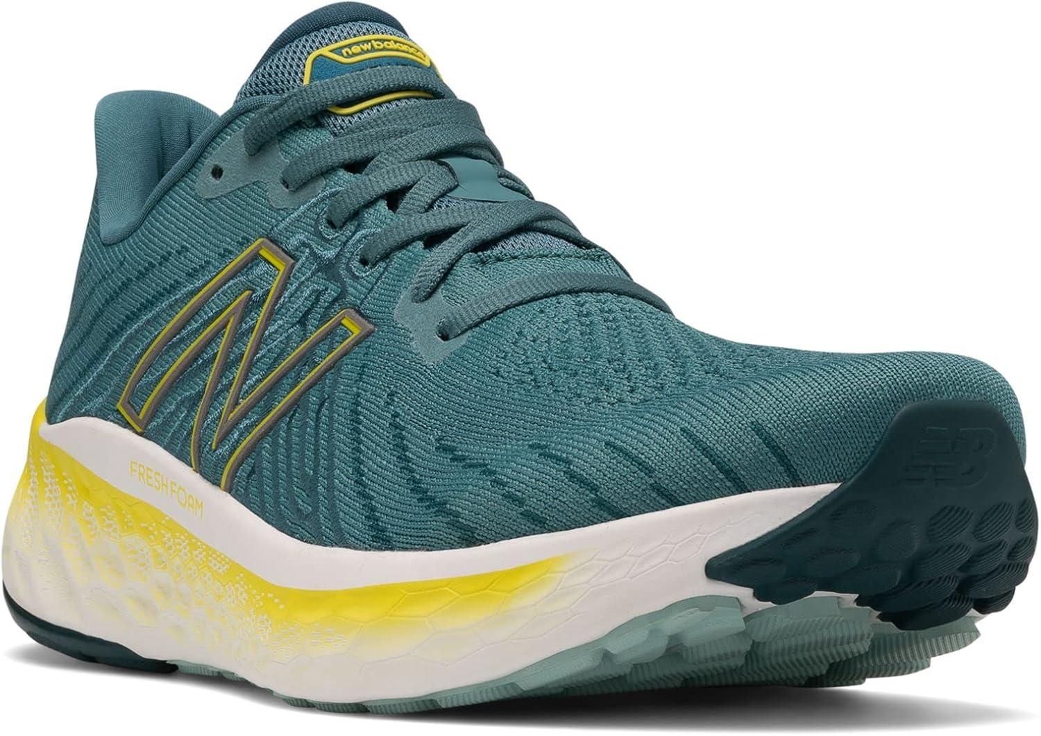 image:imageNew Balance Mens Fresh Foam X Vongo V5Deep SeaSulpher Yellow