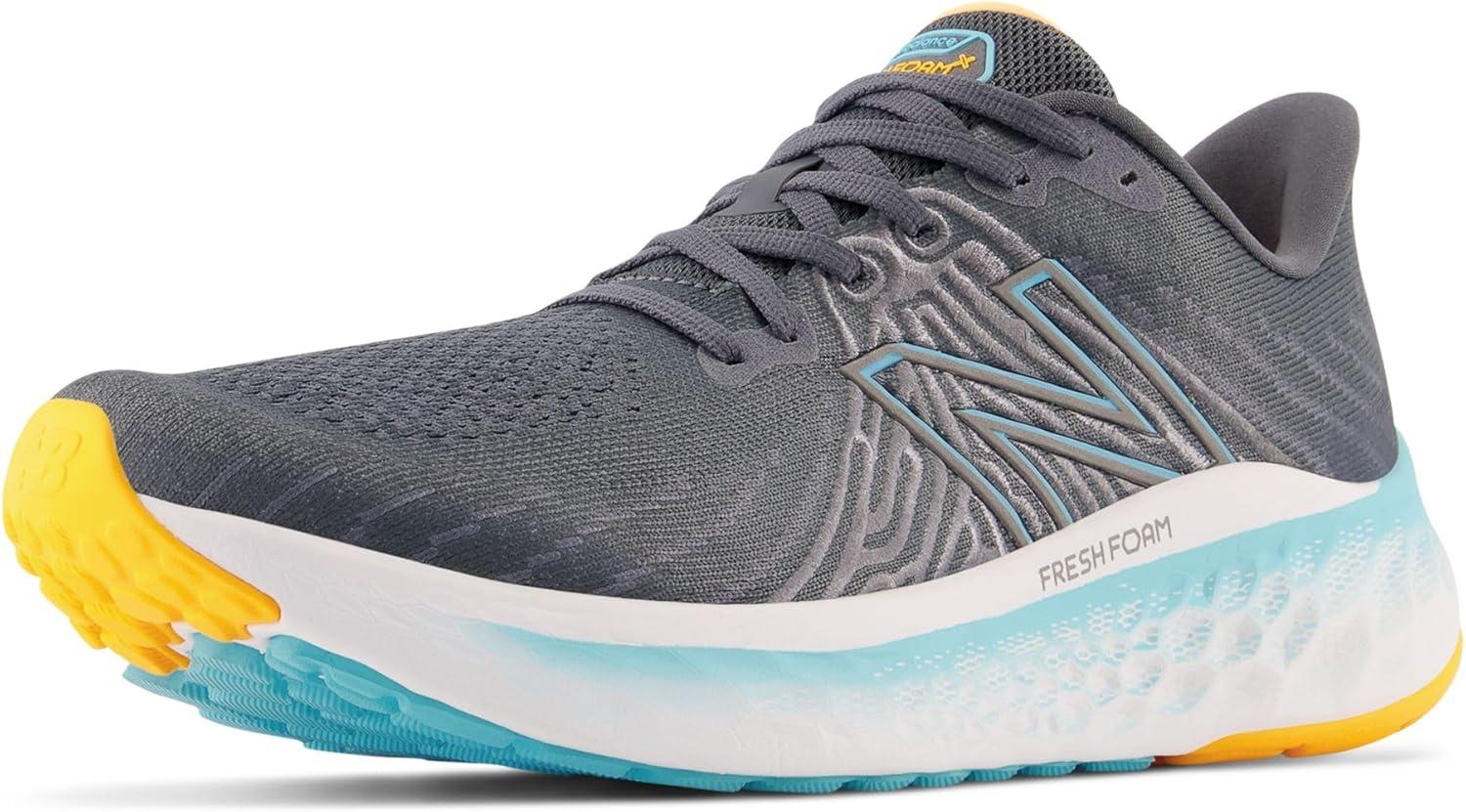 image:imageNew Balance Mens Fresh Foam X Vongo V5GraphiteSummer AquaHot Marigold