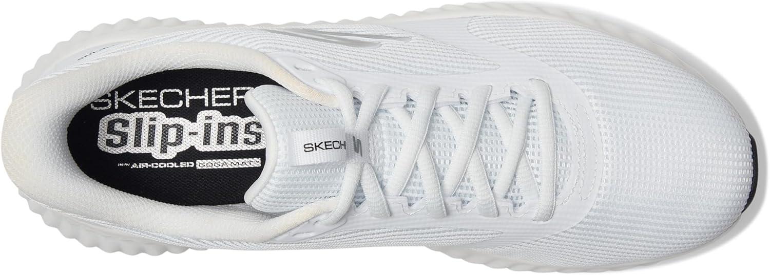 image:imageSkechers Mens Go Run Now Hands Free Slipins SneakersWhiteBlack