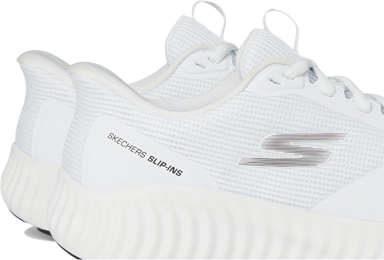 image:imageSkechers Mens Go Run Now Hands Free Slipins SneakersWhiteBlack