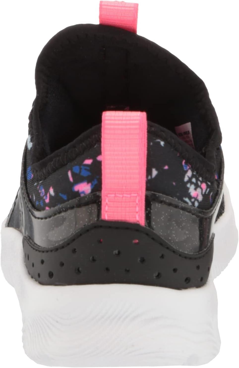 image:imageUnder Armour Girls Pre School Infinity 20 Print Alternate Closure001 BlackBlackPink Punk