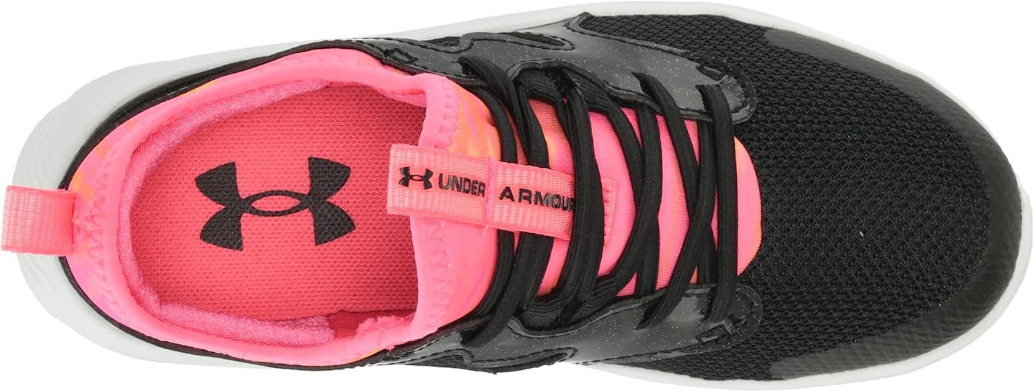 image:imageUnder Armour Girls Pre School Infinity 20 Print Alternate Closure002 BlackBlackPink Shock