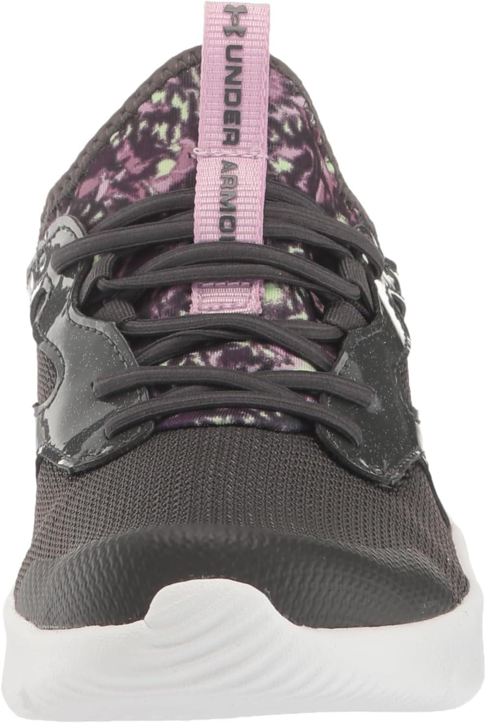 image:imageUnder Armour Girls Pre School Infinity 20 Print Alternate Closure101 Jet GrayJet GrayFresh Orchid