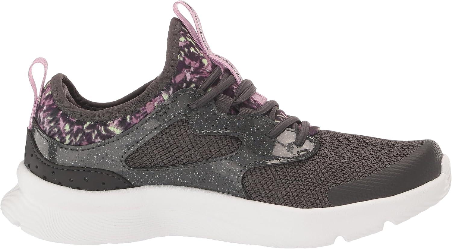 image:imageUnder Armour Girls Pre School Infinity 20 Print Alternate Closure101 Jet GrayJet GrayFresh Orchid