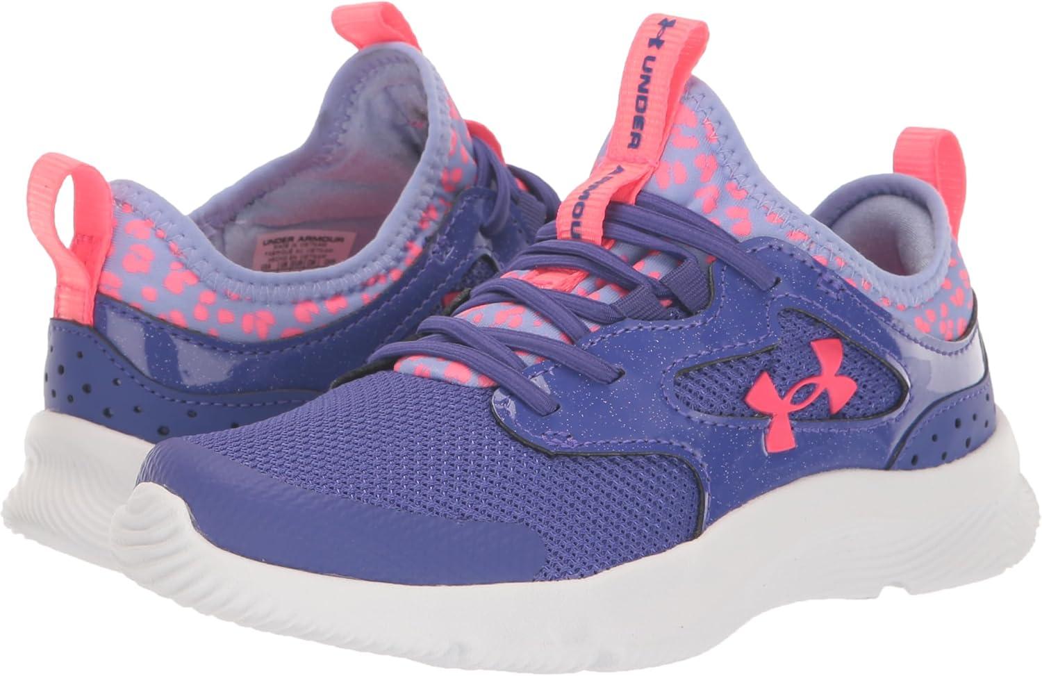 image:imageUnder Armour Girls Pre School Infinity 20 Print Alternate Closure501 Electric PurplePurple IcePink Shock