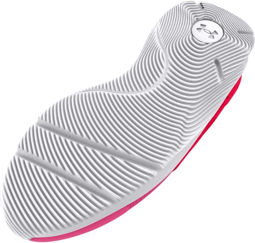 image:imageUnder Armour Girls Pre School Infinity 20 Print Alternate Closure602 Fluo PinkRedWhite