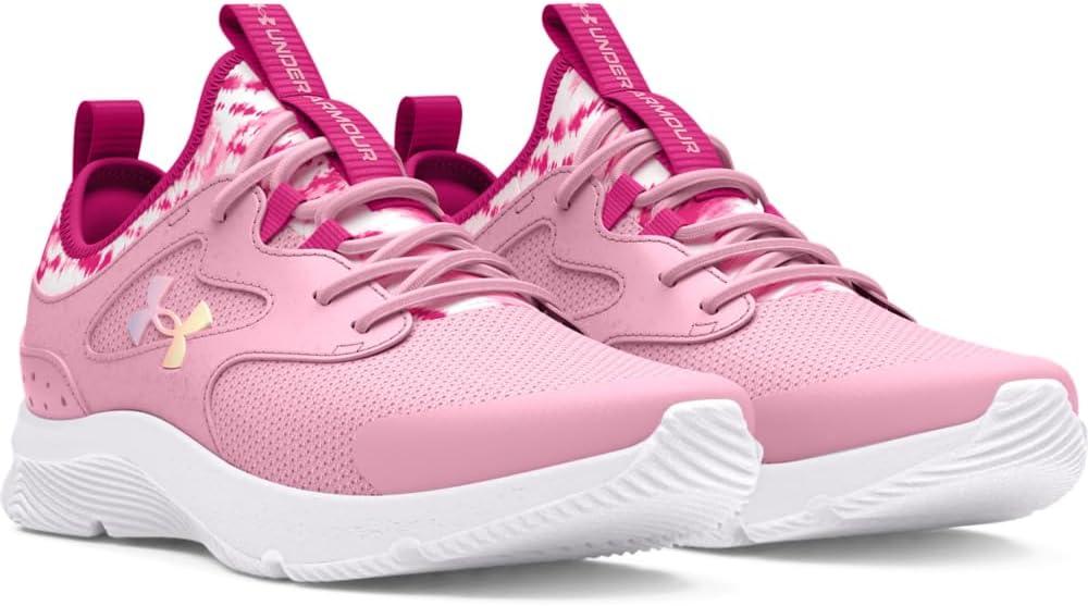 image:imageUnder Armour Girls Pre School Infinity 20 Print Alternate Closure603 PinkAstro PinkIridescent