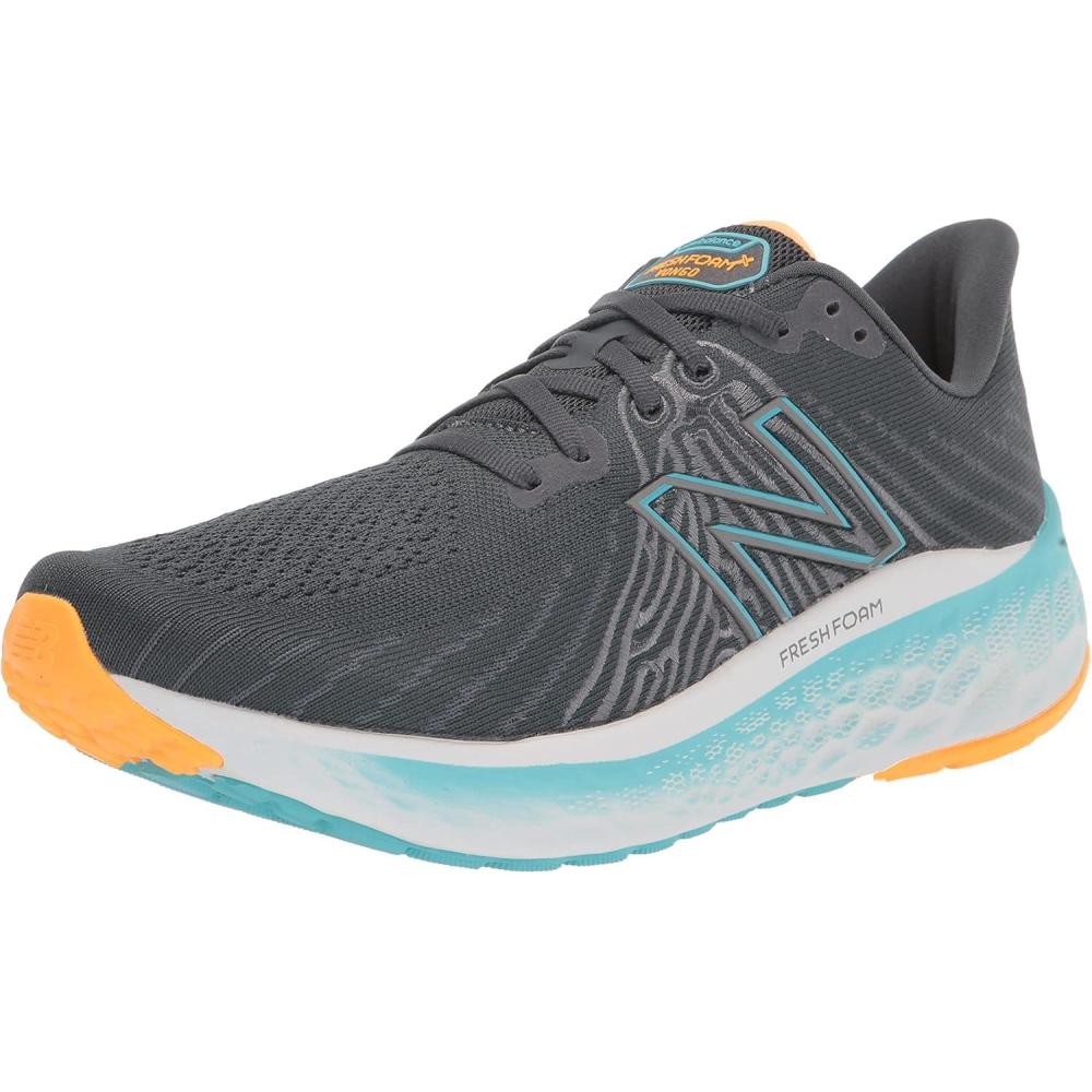 image:imageNew Balance Mens Fresh Foam X Vongo V5GraphiteSummer AquaHot Marigold