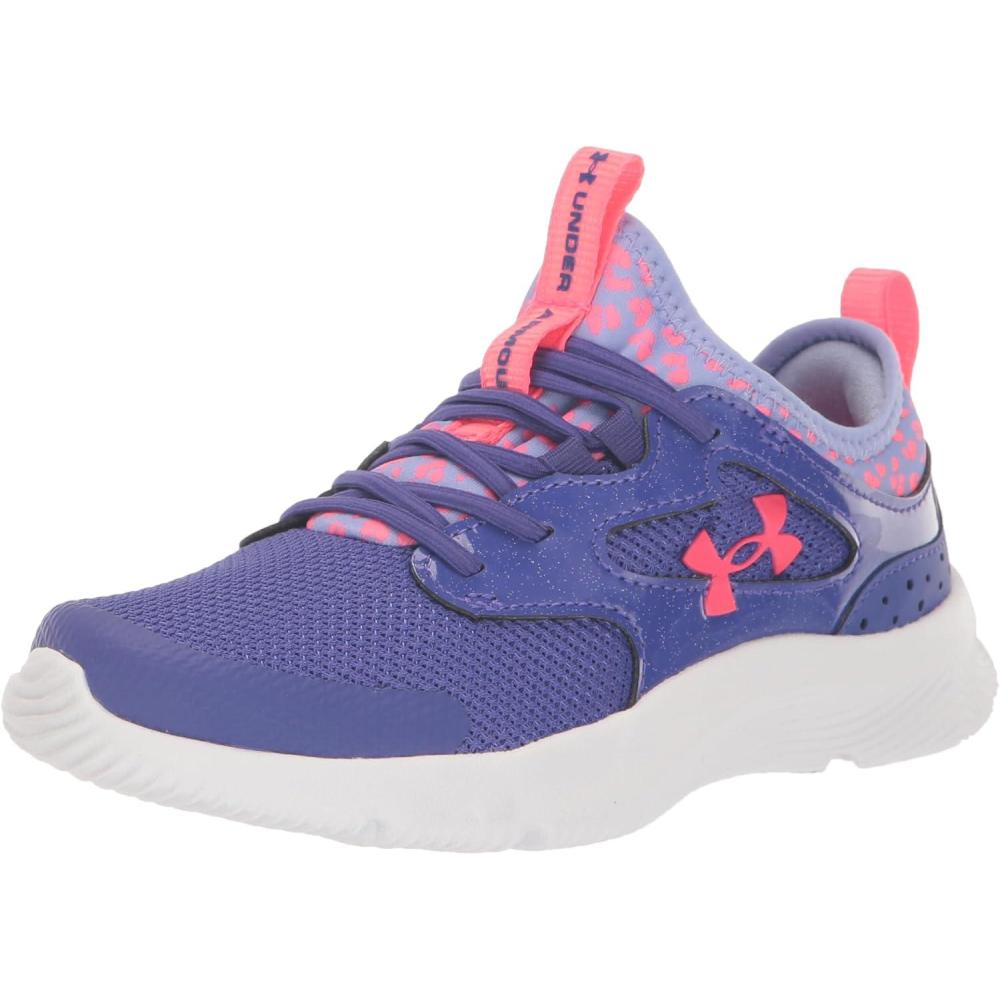 image:imageUnder Armour Girls Pre School Infinity 20 Print Alternate Closure501 Electric PurplePurple IcePink Shock
