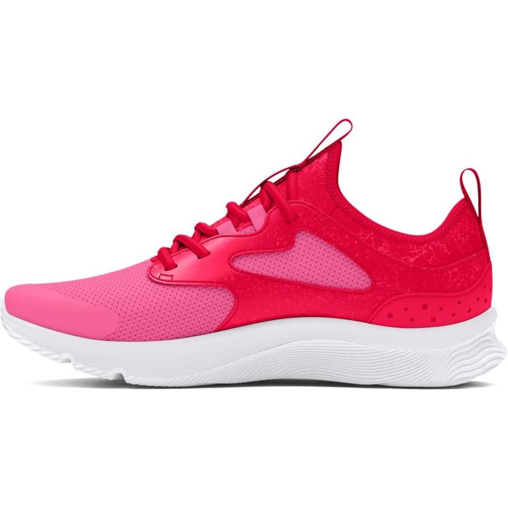 image:imageUnder Armour Girls Pre School Infinity 20 Print Alternate Closure602 Fluo PinkRedWhite