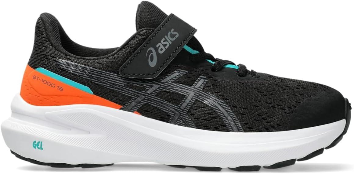 image:imageASICS Kids GT1000 13 Pre School Running ShoesBlackCarbon