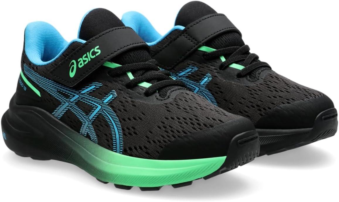 image:imageASICS Kids GT1000 13 Pre School Running ShoesBlackDigital Aqua