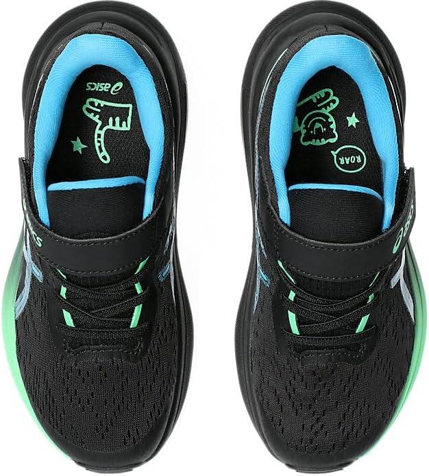 image:imageASICS Kids GT1000 13 Pre School Running ShoesBlackDigital Aqua
