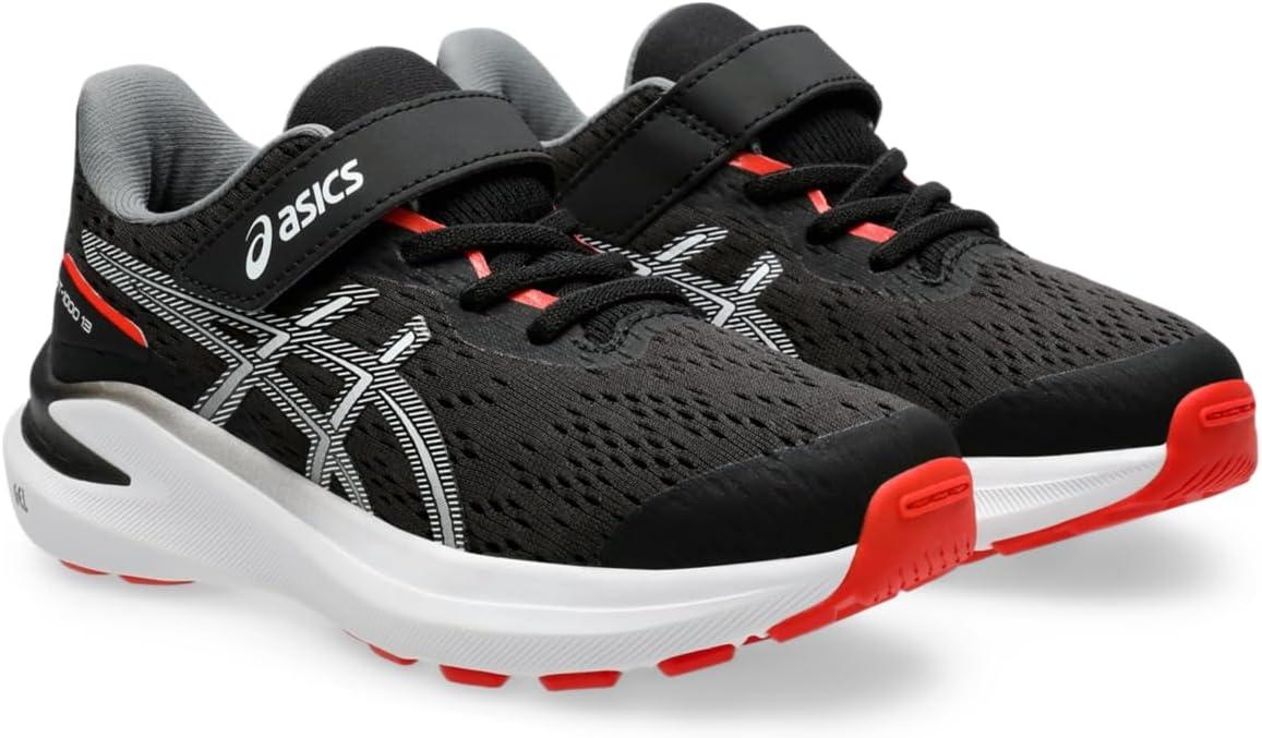 image:imageASICS Kids GT1000 13 Pre School Running ShoesBlackFiery Red
