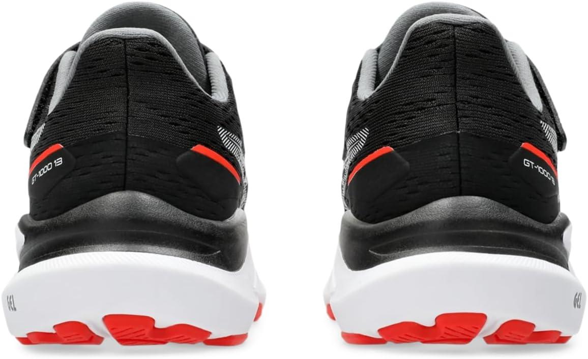 image:imageASICS Kids GT1000 13 Pre School Running ShoesBlackFiery Red