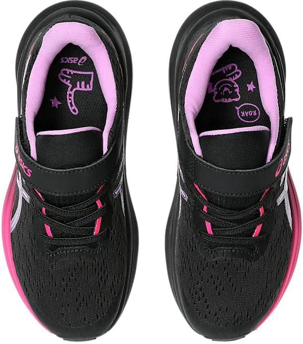 image:imageASICS Kids GT1000 13 Pre School Running ShoesBlackLavender Glow