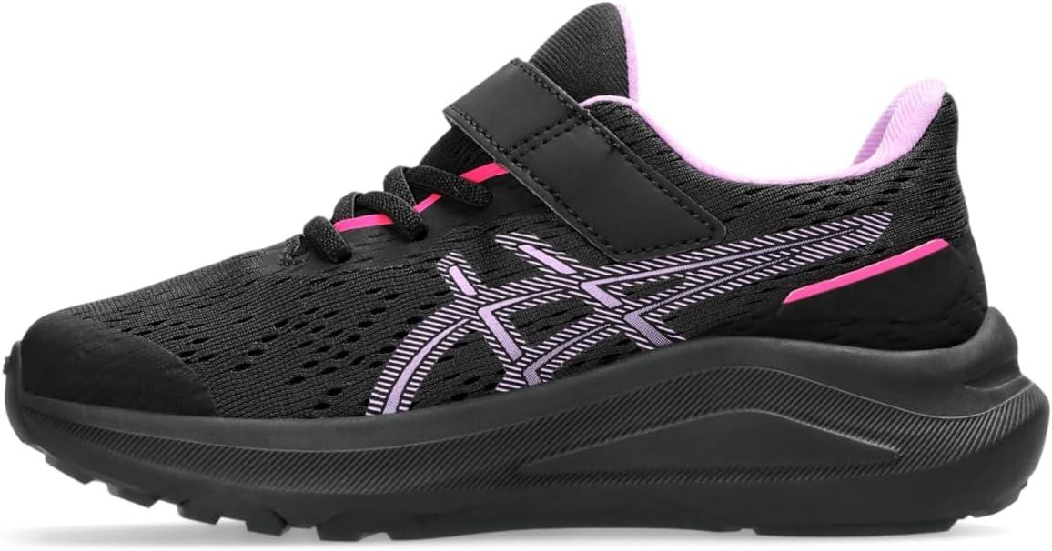 image:imageASICS Kids GT1000 13 Pre School Running ShoesBlackLavender Glow