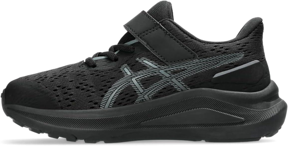 image:imageASICS Kids GT1000 13 Pre School Running ShoesBlackSteel Grey