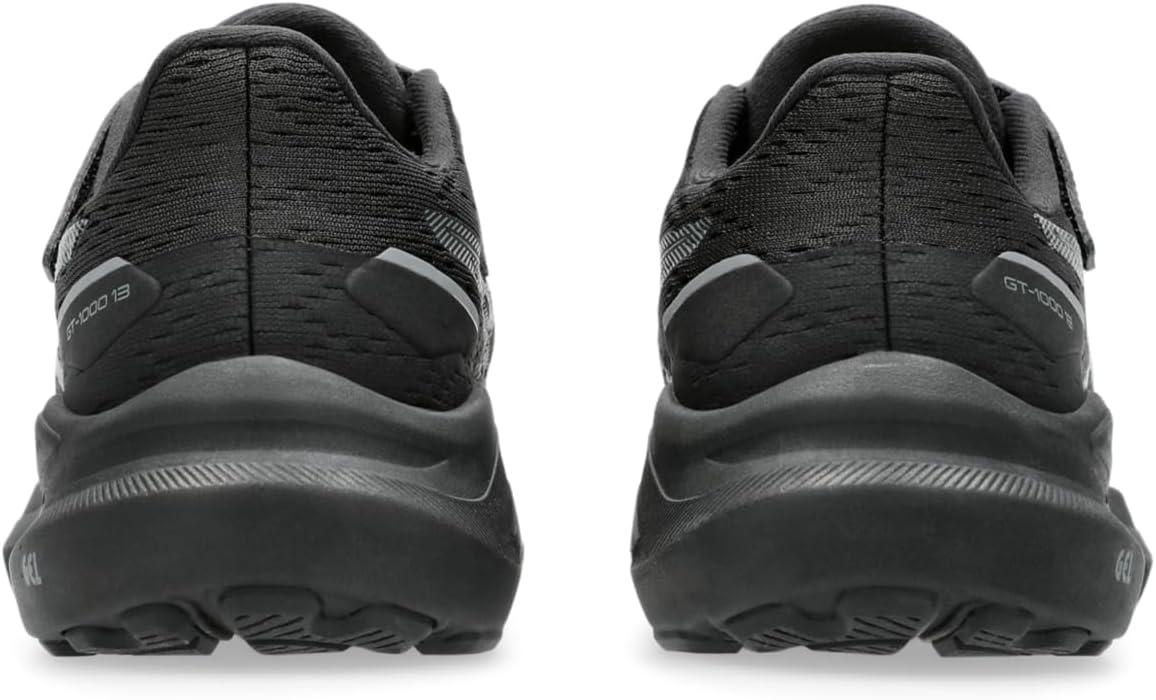 image:imageASICS Kids GT1000 13 Pre School Running ShoesBlackSteel Grey