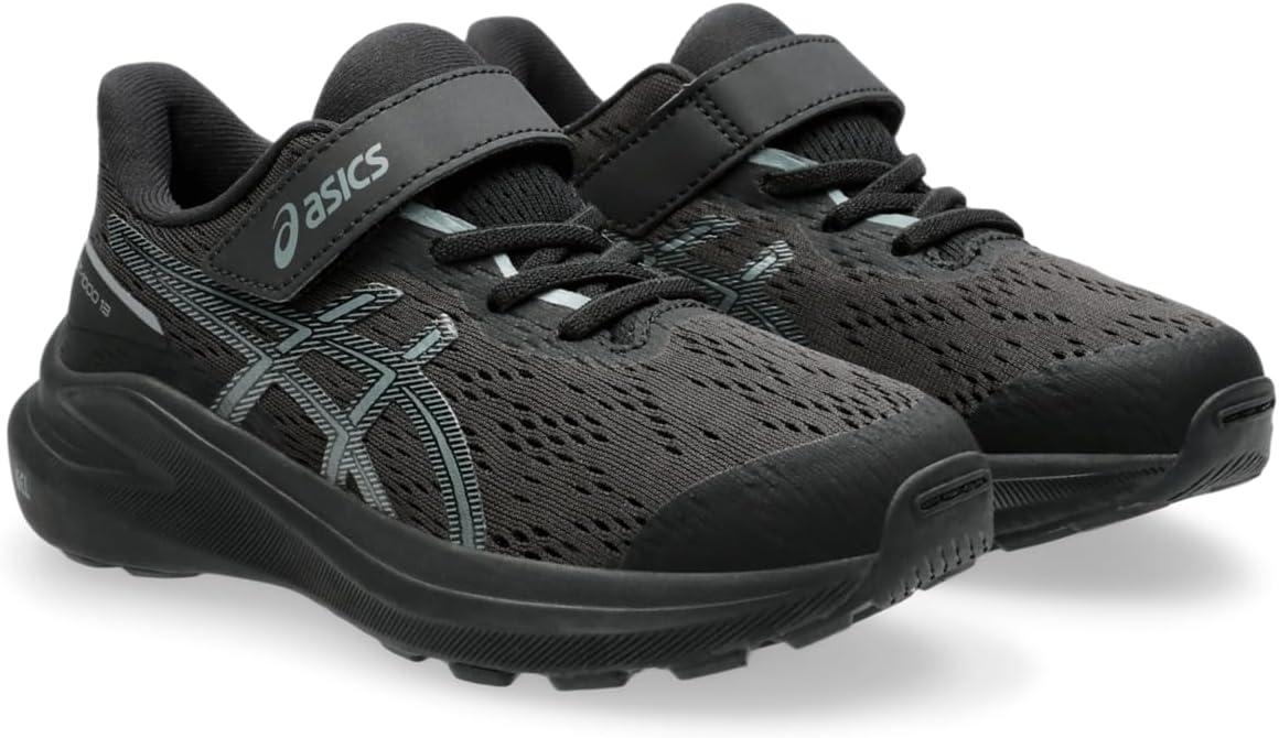 image:imageASICS Kids GT1000 13 Pre School Running ShoesBlackSteel Grey