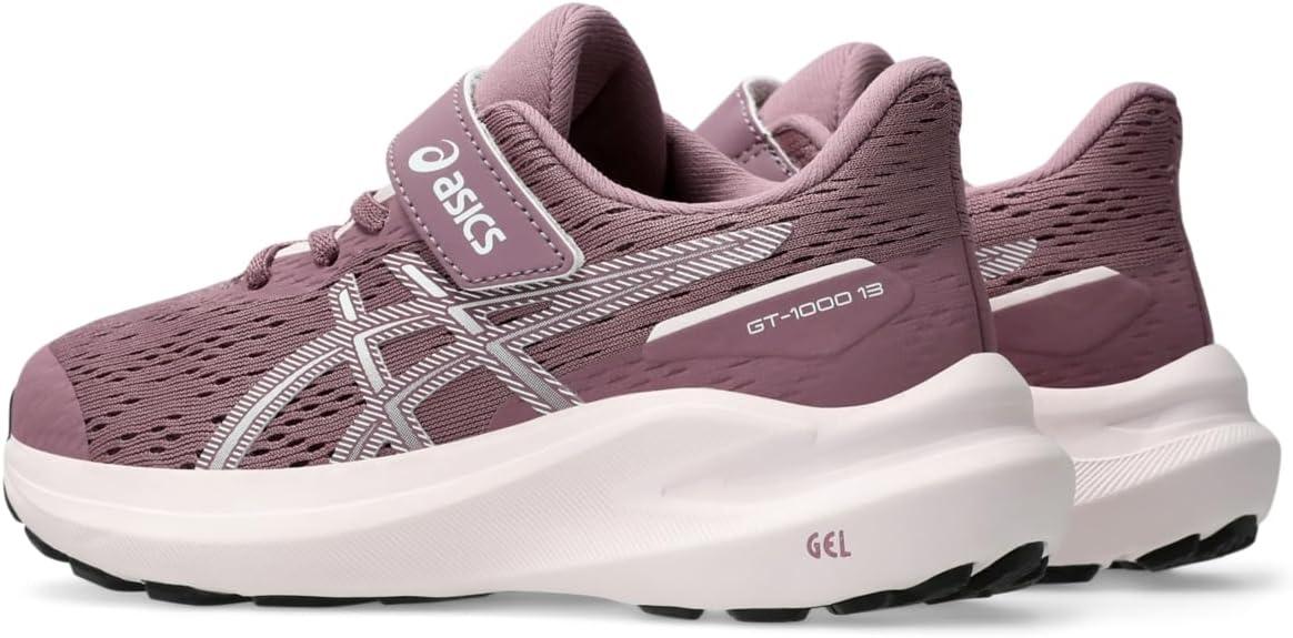 image:imageASICS Kids GT1000 13 Pre School Running ShoesDusty MauveWhite