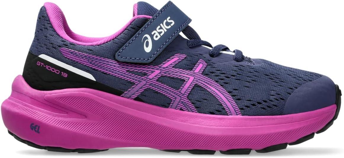 image:imageASICS Kids GT1000 13 Pre School Running ShoesIndigo BlueBold Magenta
