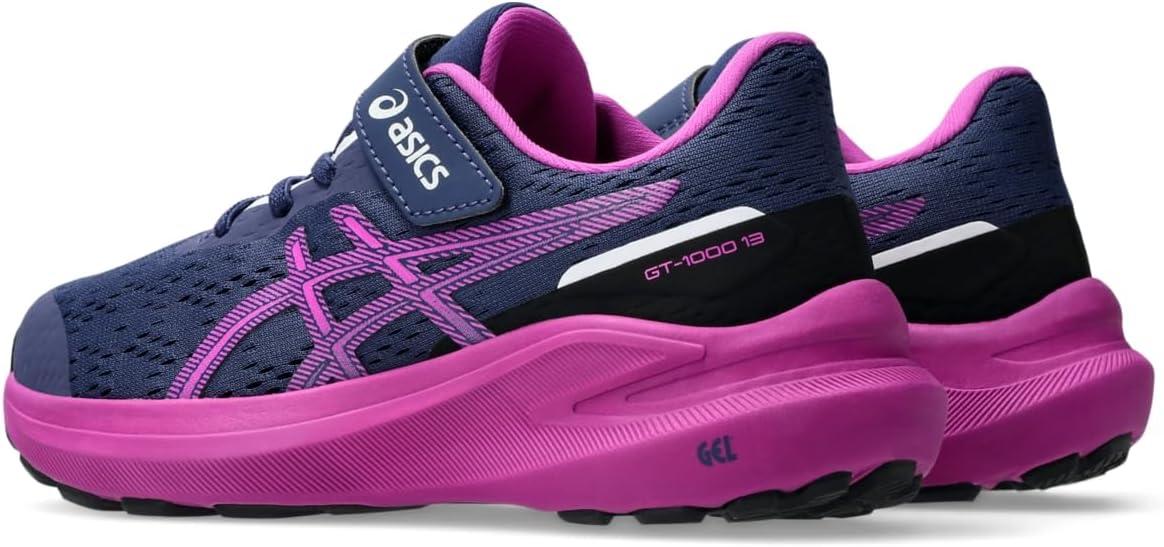 image:imageASICS Kids GT1000 13 Pre School Running ShoesIndigo BlueBold Magenta